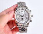 ROLEX Datejust 9100 Complication Movement 316L Stainless Steel Watch 41mm